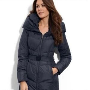 ADD Women's Icon 10 Coat Down Quilted Thigh Length Black Size 2 US 40 IT